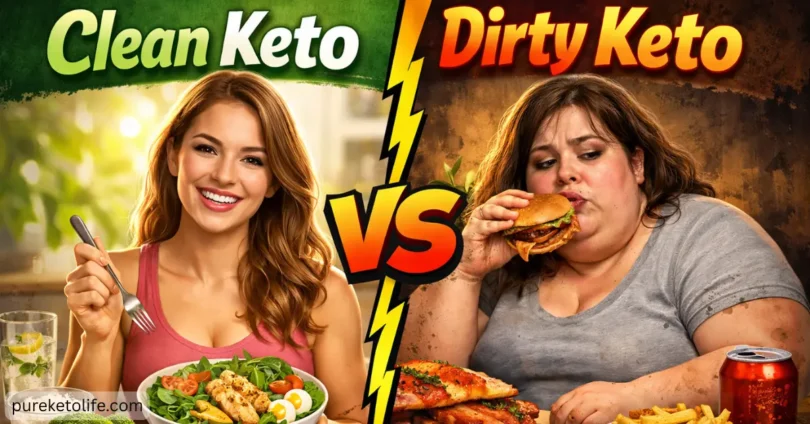 clean keto vs dirty keto