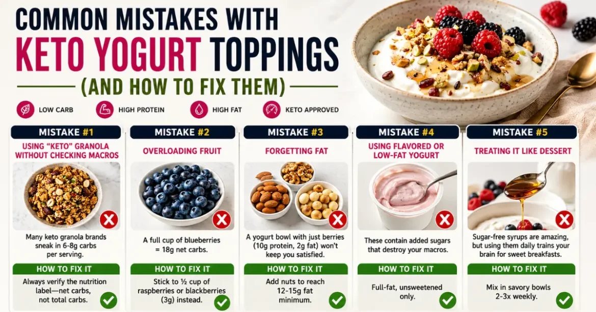 best keto yogurt toppings 20 low carb options with macros