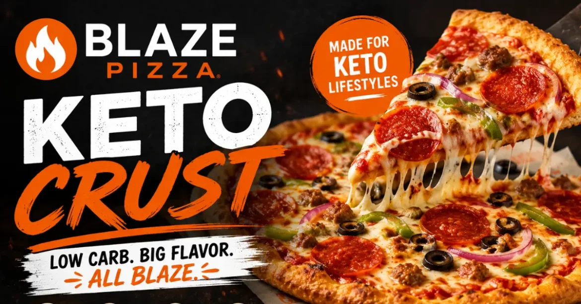 blaze pizza keto crust