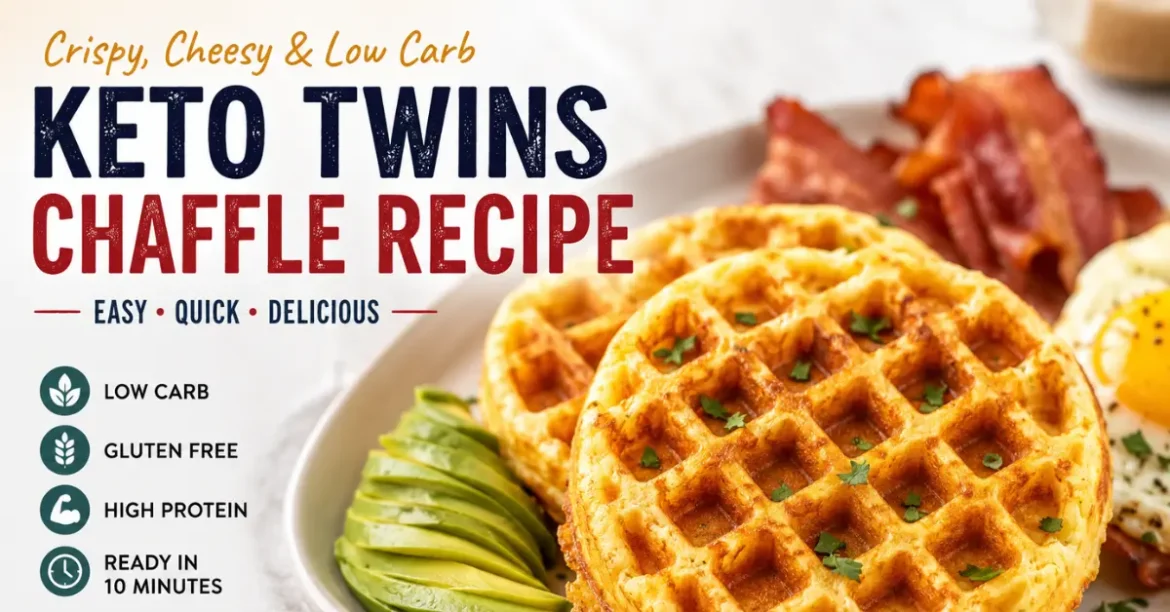 keto twins chaffle recipe