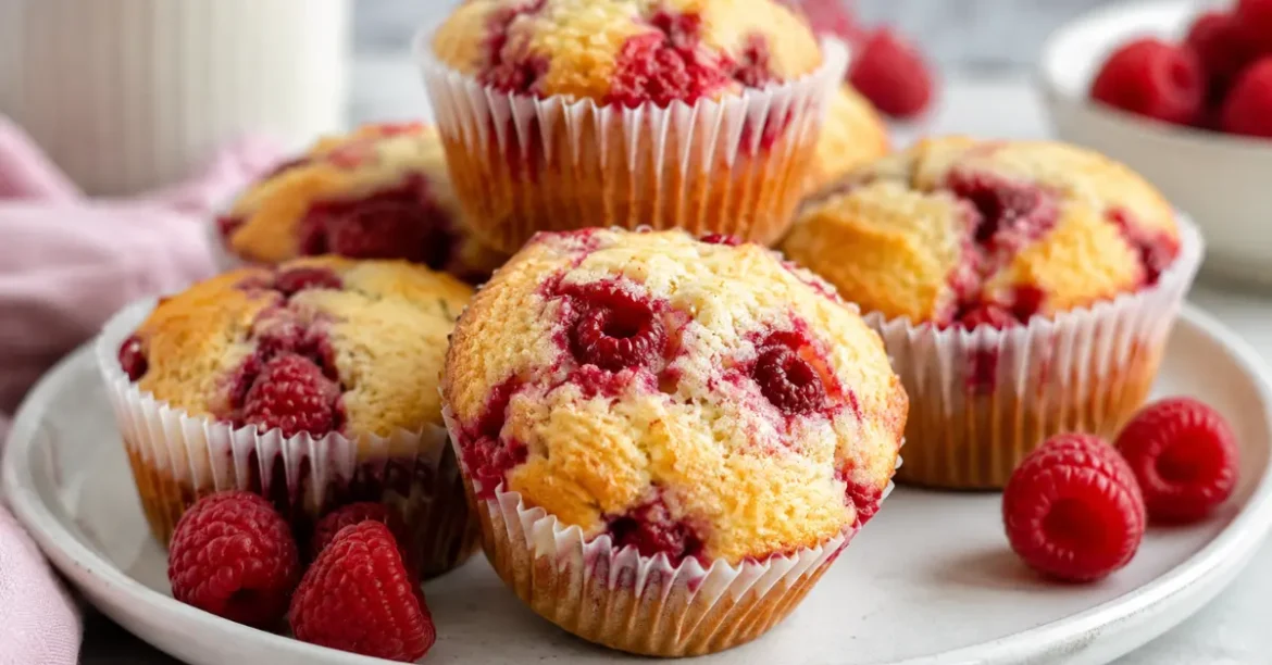 keto raspberry muffins